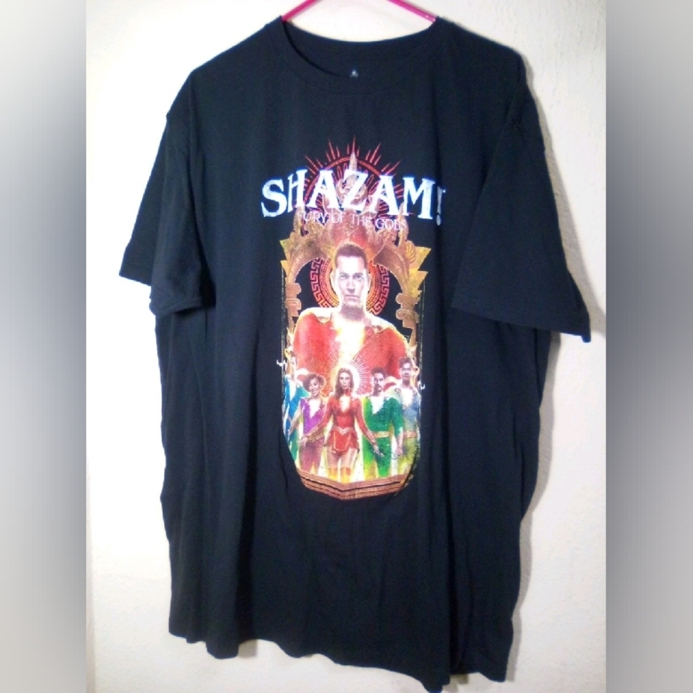 DC Black Shazam! Graphic Tee